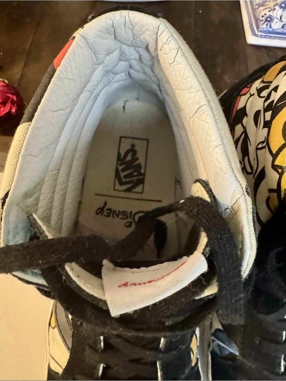 Retired Disney Gang Vans High-Top Sneakers in Mickey, Donald, Pluto, & Goofy - Picture 8 of 13